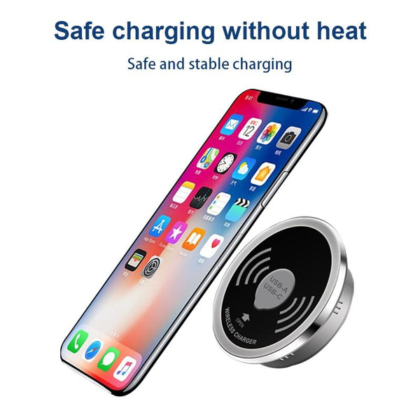 Wireless Charger With Pd+Usb Interface 1.2M Cable Chargers & Cradles