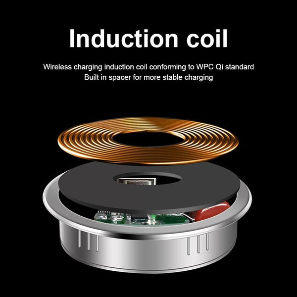 Wireless Charger With Pd+Usb Interface 1.2M Cable Chargers & Cradles