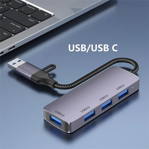 1 Sets Of Usb + Type C 3.0 Converter Hub For Laptop / Tablet Usb Cables Hubs & Adapters
