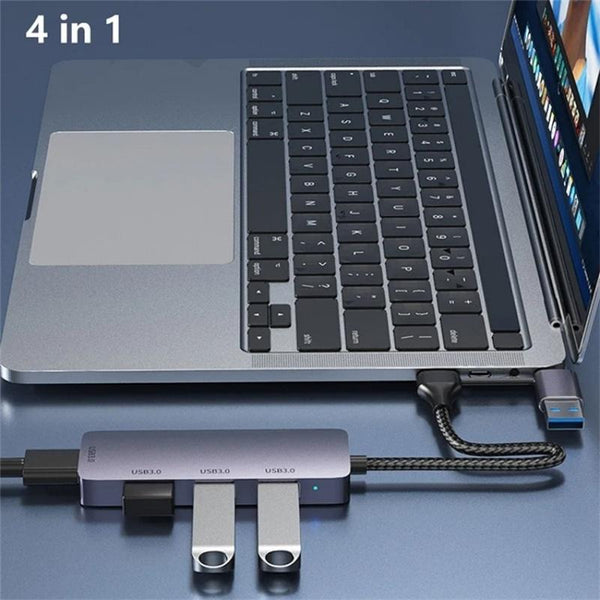 1 Sets Of Usb + Type C 3.0 Converter Hub For Laptop / Tablet Usb Cables Hubs & Adapters