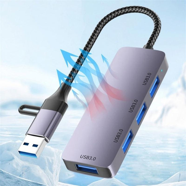 1 Sets Of Usb + Type C 3.0 Converter Hub For Laptop / Tablet Usb Cables Hubs & Adapters