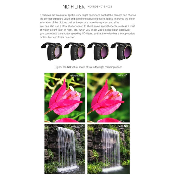 Mavic Mini / 2 With Fi9251 Lens Filter Filters