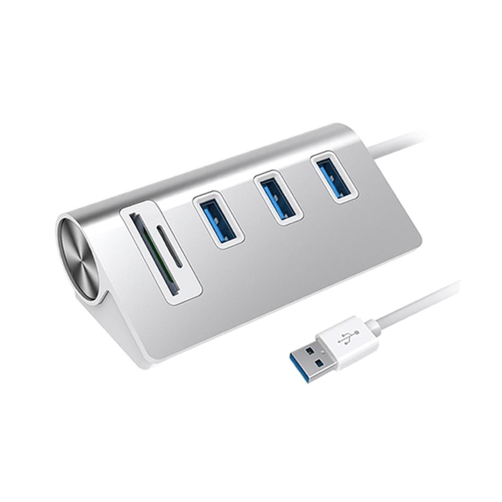 Usb3.0 Card Reader Hub Adapter With Ports Usb Cables Hubs & Adapters