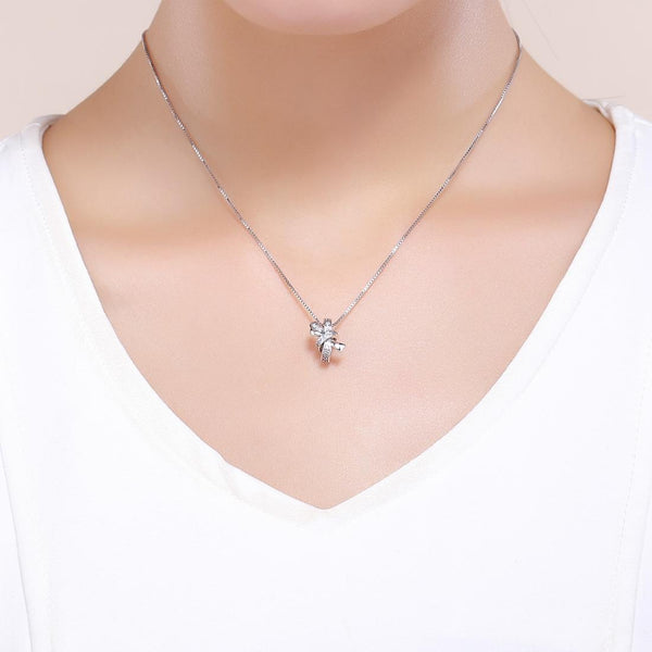 925 Sterling Silver Bow Beads For Diy Bracelets & Necklaces Charms & Pendants