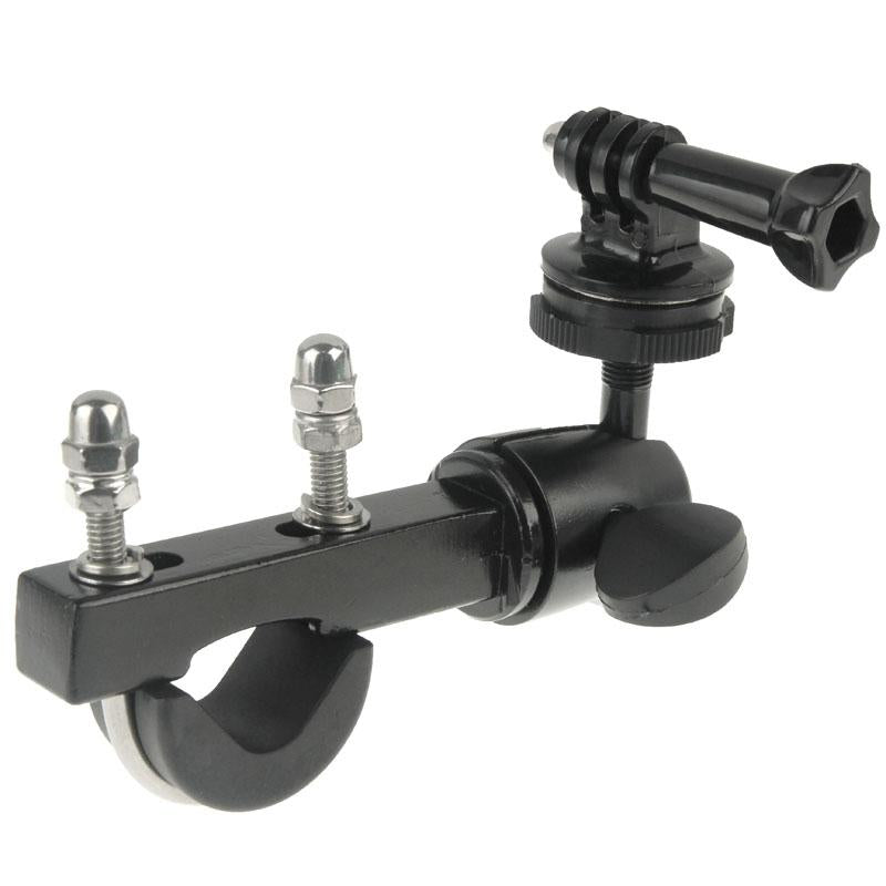 Universal Bike Mount For Action Cameras With Tripod Adapter And Secure Locking Mechanism Other Camera & Photo Accs