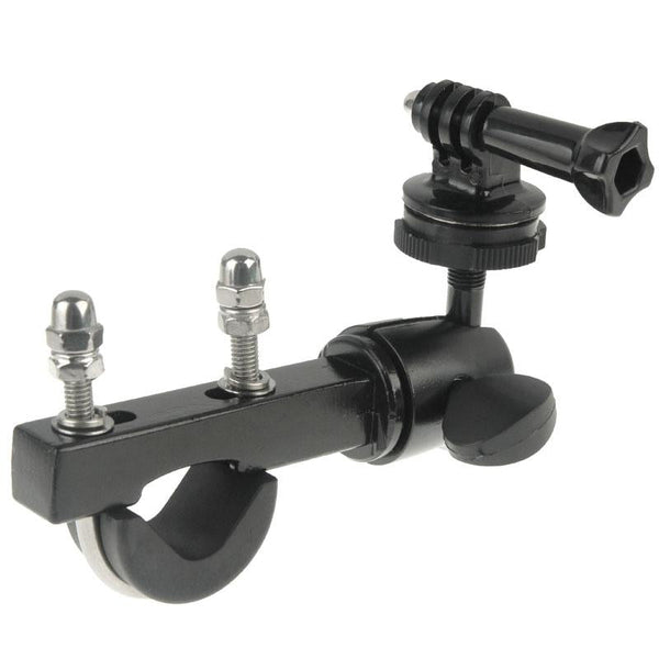 Universal Bike Mount For Action Cameras With Tripod Adapter And Secure Locking Mechanism Other Camera & Photo Accs