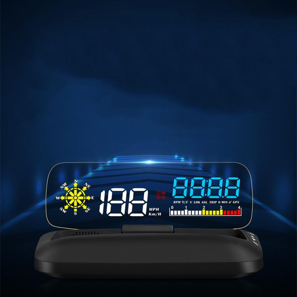 Car Hud Head Up Display Water Temperature / Vehicle Speed Voltage Other Instruments & Gauges