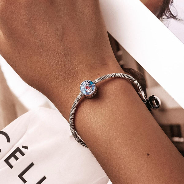 925 Sterling Silver Clown Snowman Beads For Diy Bracelets & Necklaces Charms & Pendants