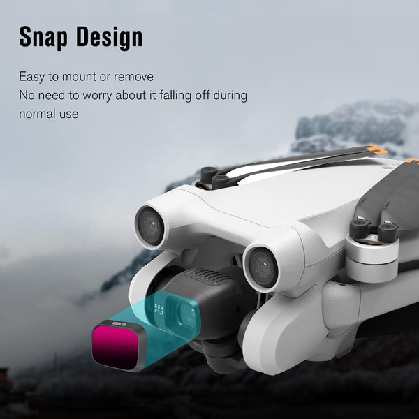 3 In 1 Lens Filter For Dji Mini Pro Nd16 Nd64 Nd256 Camera Drone Accessories