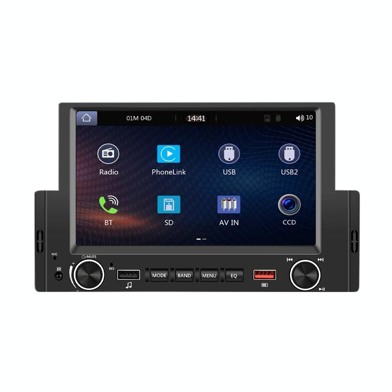 6.2 Inch Single Butt Carplay Monitor Universal Wired Mp5 Player Rear View Monitors/Cams & Kits