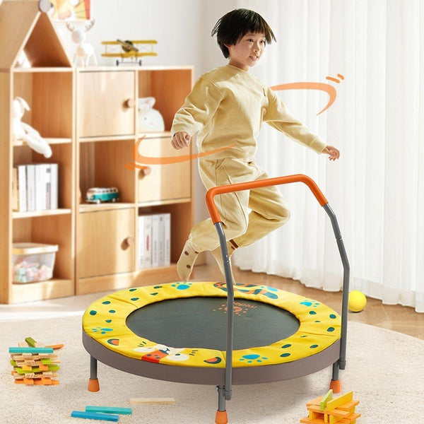 Foldable Children Trampoline Indoor Anti Collision Bouncer For Baby Sports Trampolines