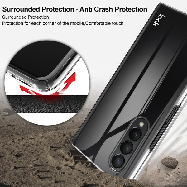 For Samsung Galaxy Z Fold4 5G Imak Wing Ii Crystal Pro Case Sleek Protection Cases Covers & Skins