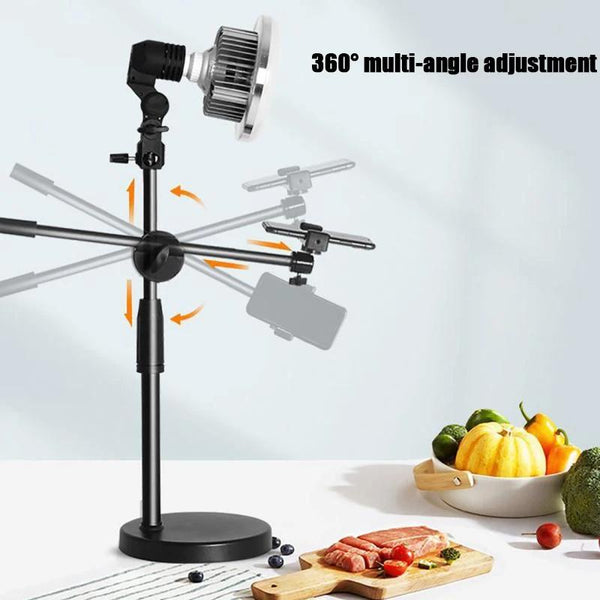 Desktop Photography Stand Kit With Mushroom Fill Light Other Lighting & Studio