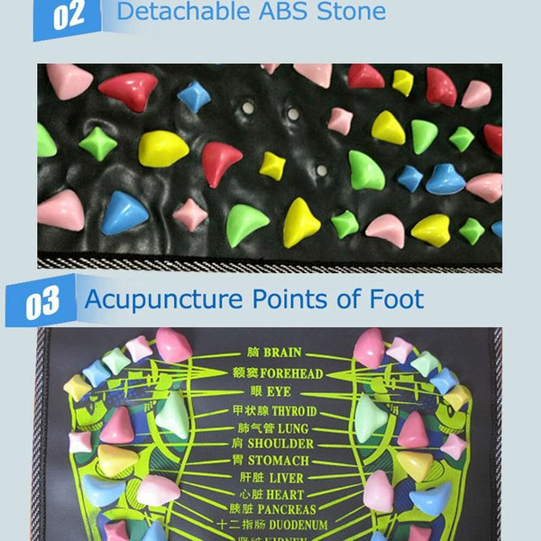 35Cm Imitation Stone Foot Massage Pad Pain Relief & Acupressure Massagers