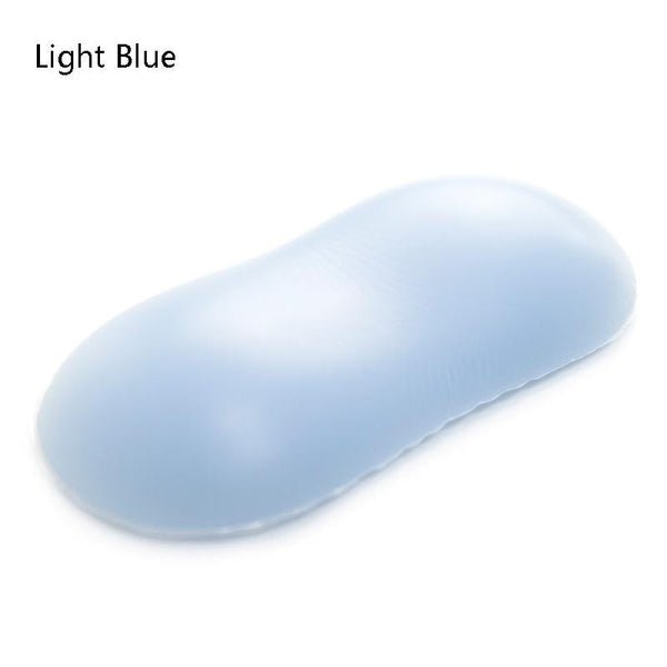 Silicone Wristband Mouse Holder Cute Hand Pillow Light Blue 12.7 X 6.2 1.8Cm Mouse Pads & Wrist Rests