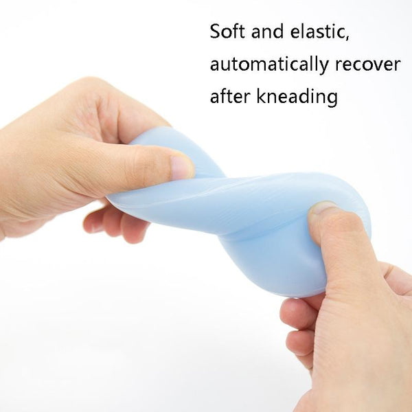 Silicone Wristband Mouse Holder Cute Hand Pillow Light Blue 12.7 X 6.2 1.8Cm Mouse Pads & Wrist Rests