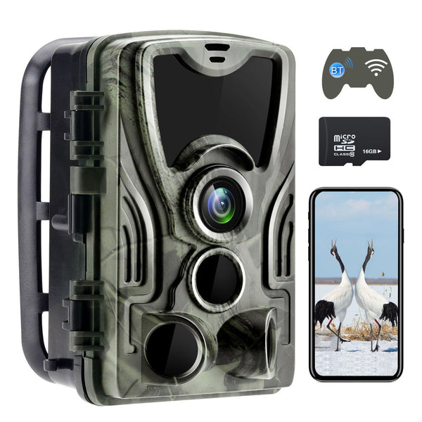 Outdoor Camera With Wifi & Remote Control View Photos Video Anytime Other Hunting