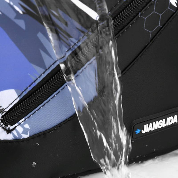 Lightweight 2 In 1 Backpack And Chest Bag For Men Blue Football Orange Honeycomb Bags