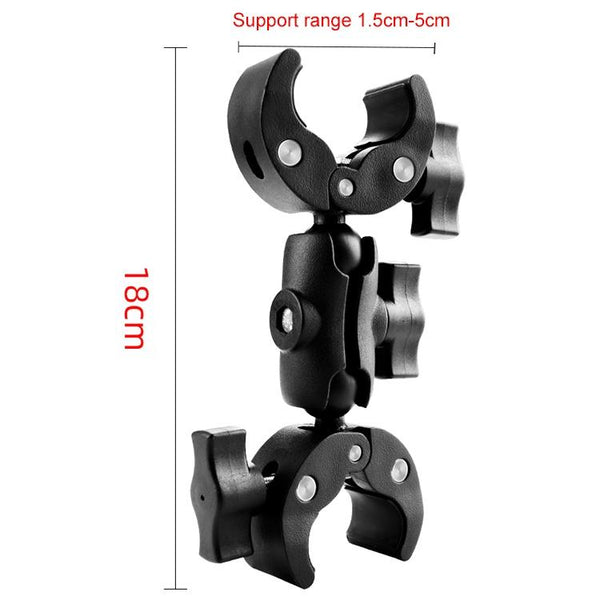 18Cm Dual Head Motorcycle Handlebar Mount Other Camera & Photo Accs