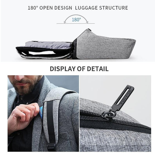 15 Inch Multifunction Usb Charging Laptop Backpack For Men Laptop Cases & Bags