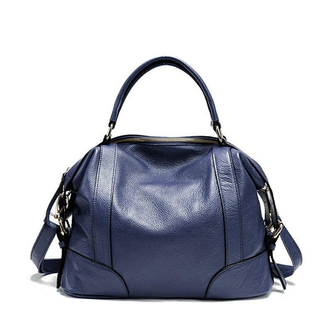Royal Blue Single Shoulder Leather Messenger Bag For Women Women's Bags & Handbags