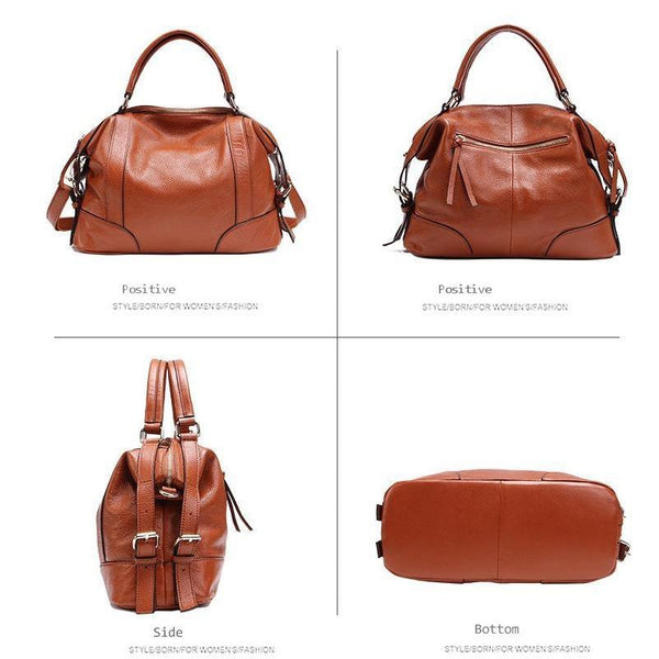 Royal Blue Single Shoulder Leather Messenger Bag For Women Women's Bags & Handbags