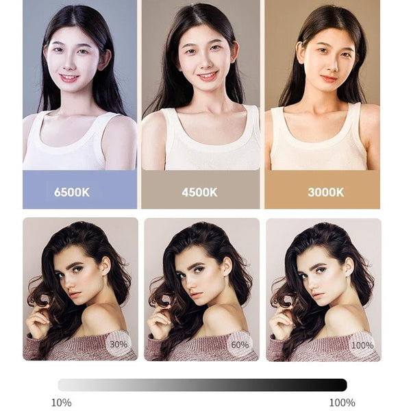 Desktop Ring Fill Light With Multi Function Bracket For Audio And Video Use Other Camera & Photo Accs