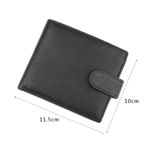 Rfid Protected Men's Wallet Secure Black Wallets