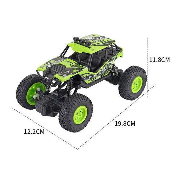 Charging Remote Control Car Toy For Little Ones Small Green Off Road Vehicle Rc Model Vehicles