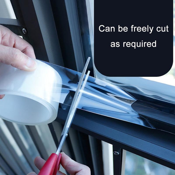 10M Long Frame Gap Tape 5Cm Wide Plastic Steel Other Window Accessories