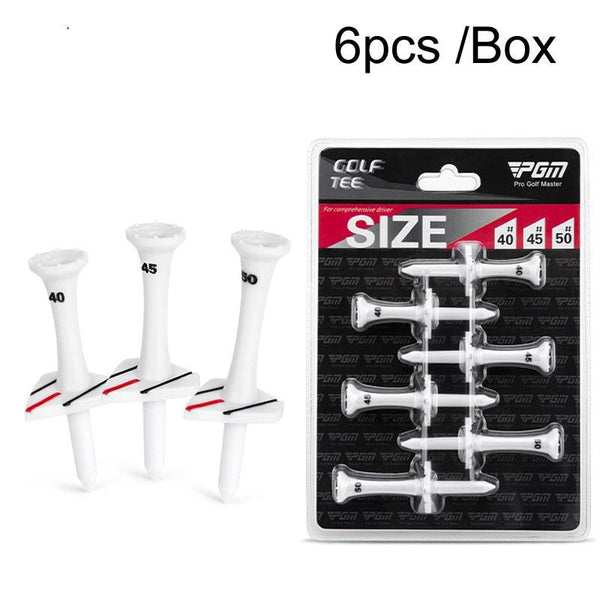 6Pcs Golf Tee Holder Multi Purpose Aimable Direction Tees Golf Tees