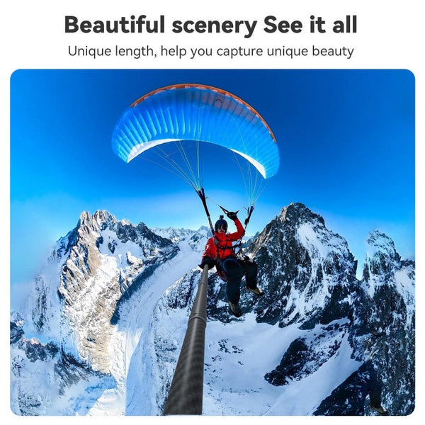 3M Carbon Fibre Selfie Stick Monopod For Action Cameras With 1/4 Screw Selfie Sticks