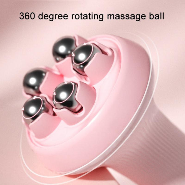 Ab Roller Massager For Inner Leg & Abdominal Muscle Relaxation Pink Massagers
