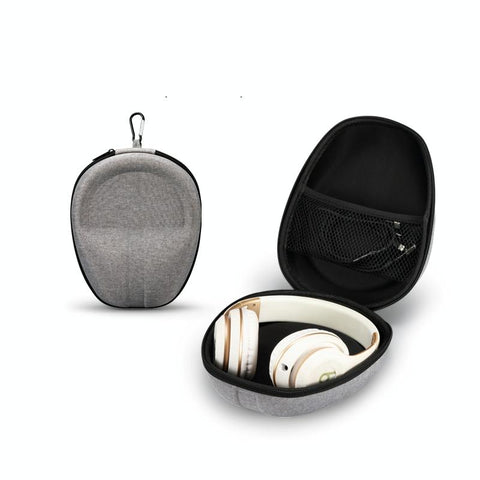 Gray Headphone Storage Bag Universal Organizer Headphone Accessories