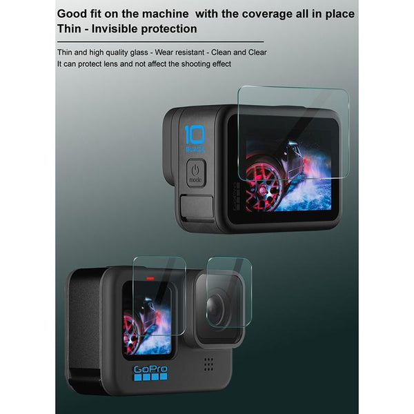 Imak 3 In 1 Camera Lens And Screen Tempered Glass Film For Audio Video Protection Other Lenses & Filters