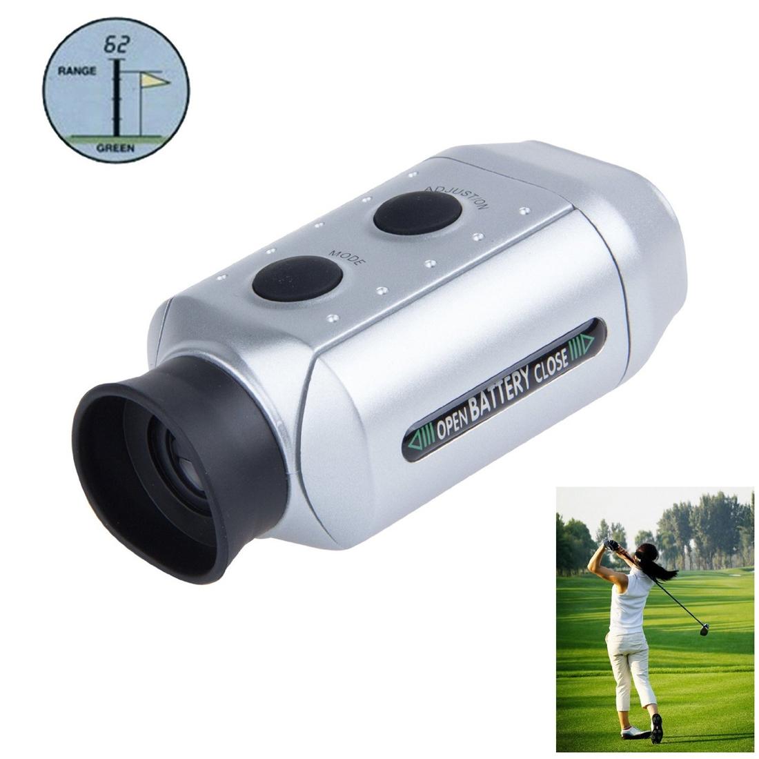 7X Digital Golf Telescope With Measuring Instrument And Padded Case Telescopes