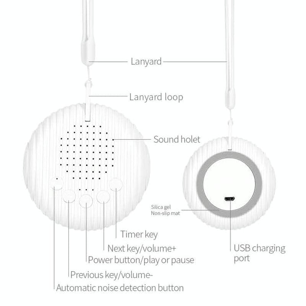 Baby White Noise Sleep Instrument Automatic Detection Sound Therapy