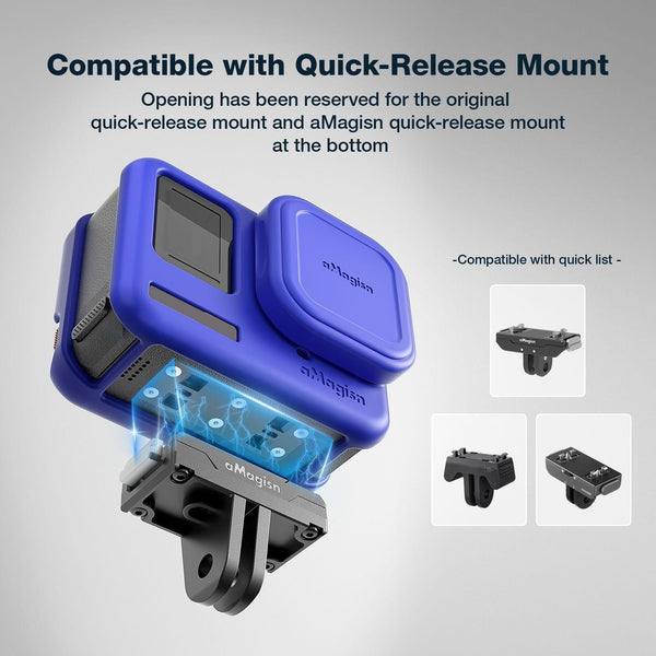 Silicone Case For Insta360 Ace Camera Protect Your Gear Black Camera Cases Bags & Covers