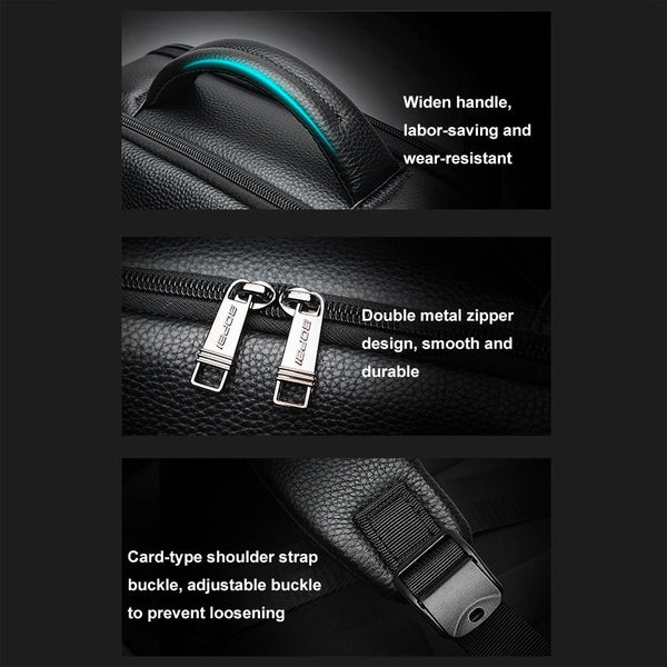 Deluxe Waterproof Laptop Backpack With Usb & Type C Port Large Capacity 61 122891 Laptop Cases & Bags