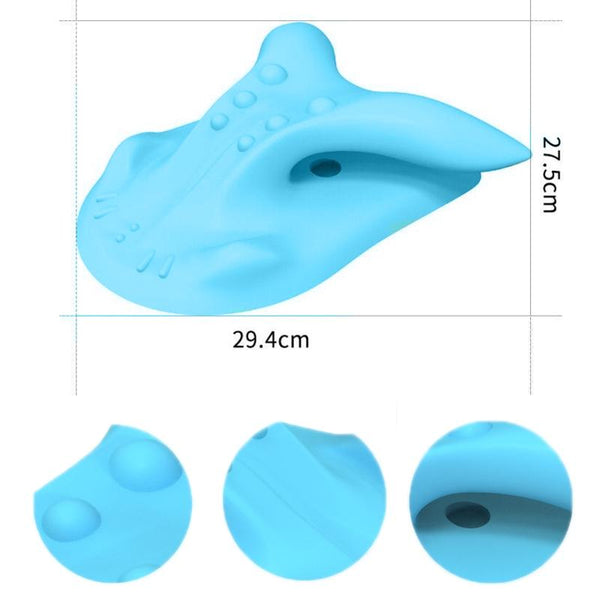 Cervical Spondylosis Correction Pillow Blue Cow Horns 877 Other Orthopaedic Products