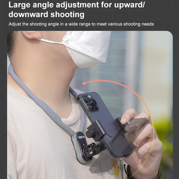 Flexible Neck Mount For Pov Viewing With Strap Camera Screen Protectors