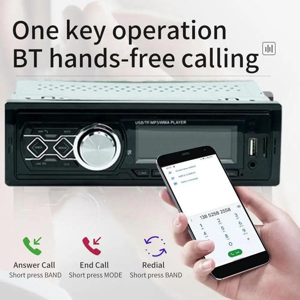 Bluetooth Car Mp3 Player Usb / Sd Fm Radio Hd 1785 Ipods & Mp3 Players