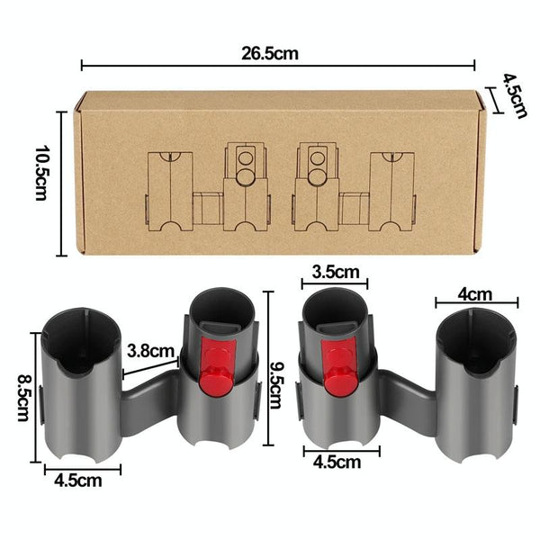 Vacuum Cleaner Storage Rack Extension Bracket For Dyson V7 V15 Pair Vacuum Cleaner Parts