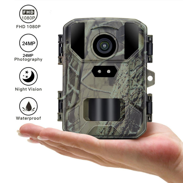 50Mp / 4K Mini Wildlife Camera With Night Vision Digital Cameras