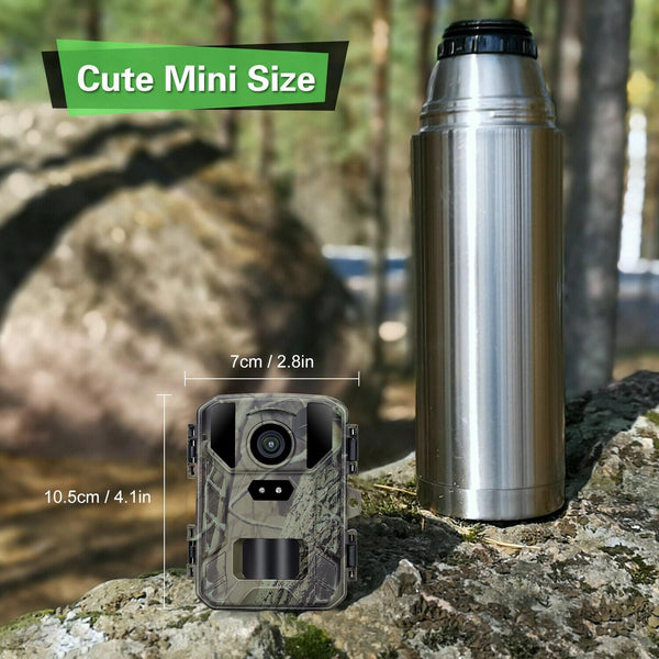 50Mp / 4K Mini Wildlife Camera With Night Vision Digital Cameras