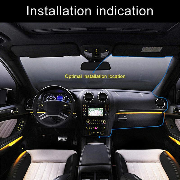 1080P In Car Night Vision Driving Recorder With Hidden Infrared Other Car Audio