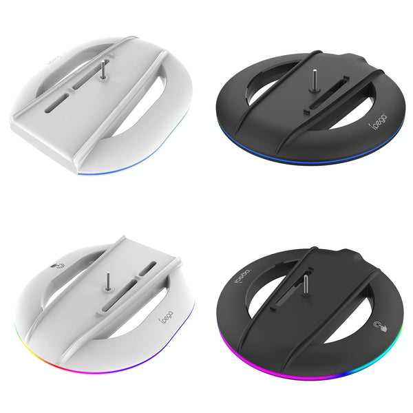 Universal Vertical Cooling Base For Sony Ps5 Slim Black White Cooling Devices