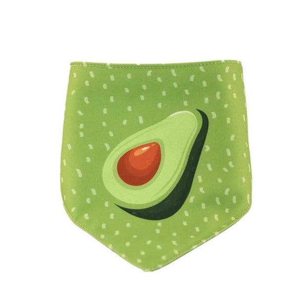 Refreshing Avocado Pet Scarf Three Layer Thickened Waterproof Saliva Towel Size Xs Dog Clothing & Shoes