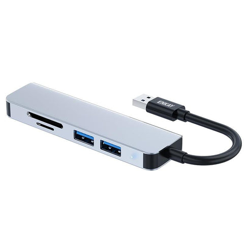 5 In 1 Usb 3.0 Docking Station With Sd / Tf Card Reader Chargers & Docking Stations