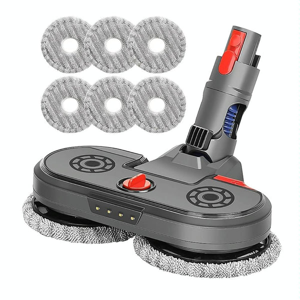 Electric Vacuum Cleaner With Integrated Mopping Head And Water Tank Includes 6 Rag Pieces For Dyson V7 V8 V10 V11 Placeholder
